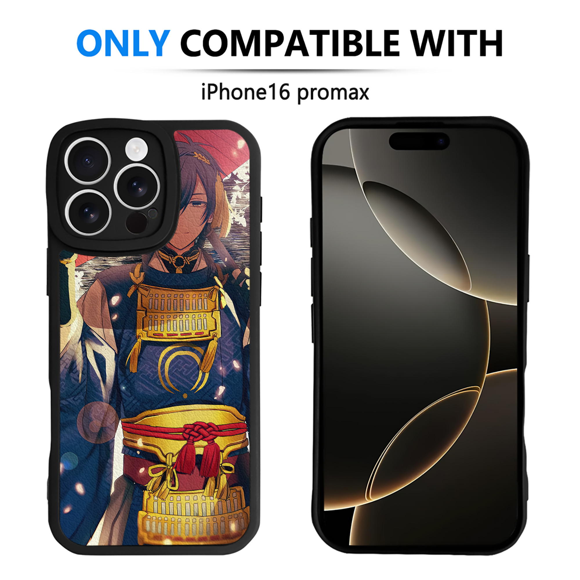 （画像用） 刀剣乱舞 Touken Ranbu 【iPhone 16シリーズ対応】シリコンスマホケース（レザー調） 材質：シリコン